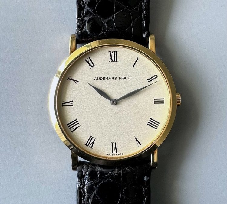 Audemars Piguet Jules Audemars ultra thin yellow gold 1989