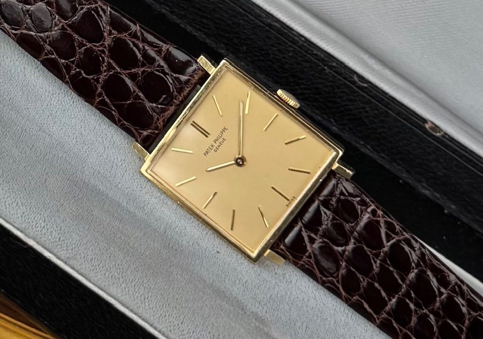 Patek Philippe Gondolo Jean Guillermin 3430 yellow gold 1966