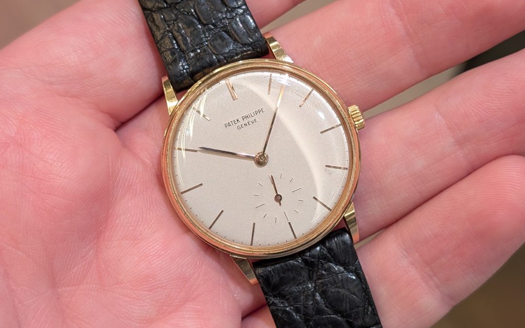 Rare patek philippe calatrava 3410